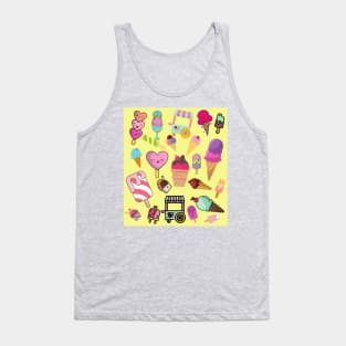 Lots and Lots of Ice Cream Tank Top